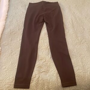 Lulu lemon tights size 8 brown